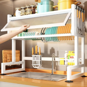 🔥49% OFF🔥 New Adjustable Dish Drainer on the sink💝