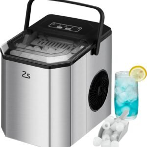 12kg Portable Ice Maker - Compact, Quiet and Powerful - 1 Year Warranty