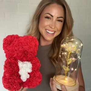 Love Heart Rose Bear™ - Emporium Shop