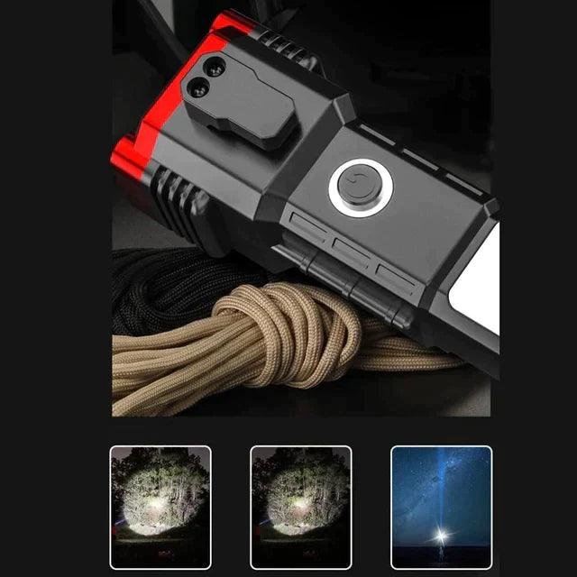 Multifunctional Work Portable LED Flashlight - Emporium Shop