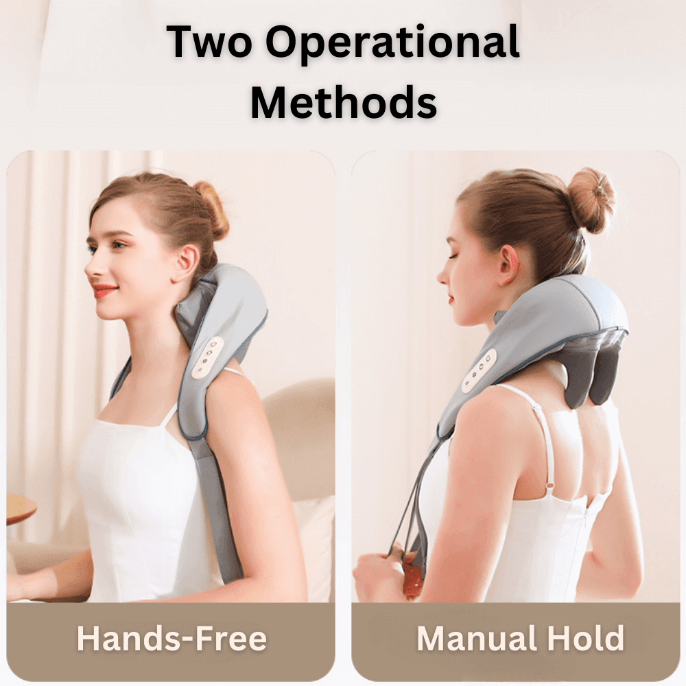 Neck & Shoulder Kneading Massager - 6D Shoulder and Neck Massage - Emporium Shop