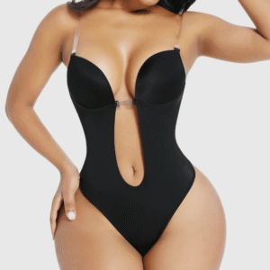 Plunge Backless Bra Bodysuit - 🔥ONLY TODAY Buy 1 Get 2🔥 - Emporium Shop