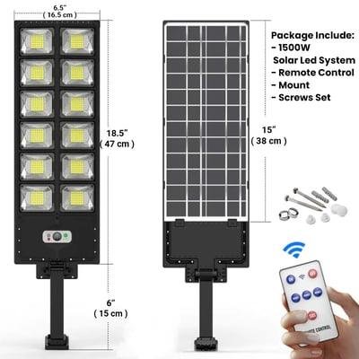 Solar Led Light System 1500W (Buy 3 Free Shipping) - Emporium Shop