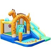 Castillo animoso inflable de la diapositiva de la casa de la despedida del delfín del doctor Castillo animoso con los túneles B...