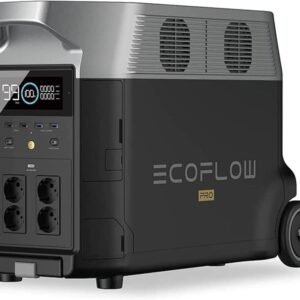 EcoFlow DELTA 2 Max – 2048Wh, 3000W, Portable Solar Generator