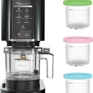 Ninja CREAMi CN301CO – Gelato, Sorbet & Milkshake with One Touch